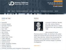 Tablet Screenshot of jeremydelicino.com